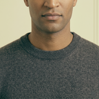 Men's Undyed Cashmere Crewneck Sweater - Executive