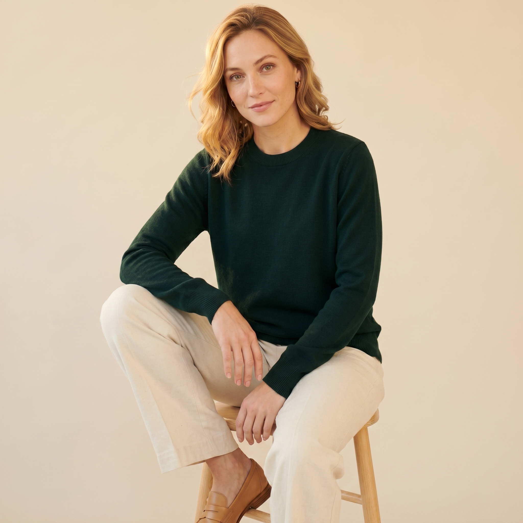 Women's Cashmere Crewneck Sweater - Original