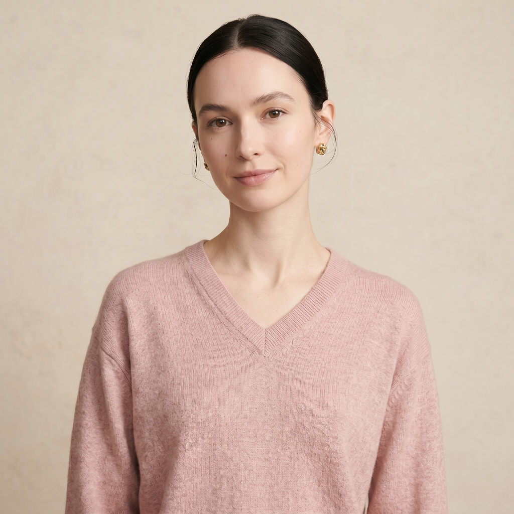 Women's Cashmere V-Neck Sweater - Original