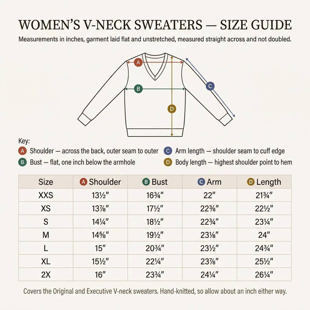 Women's Undyed Cashmere V-Neck Sweater - Original