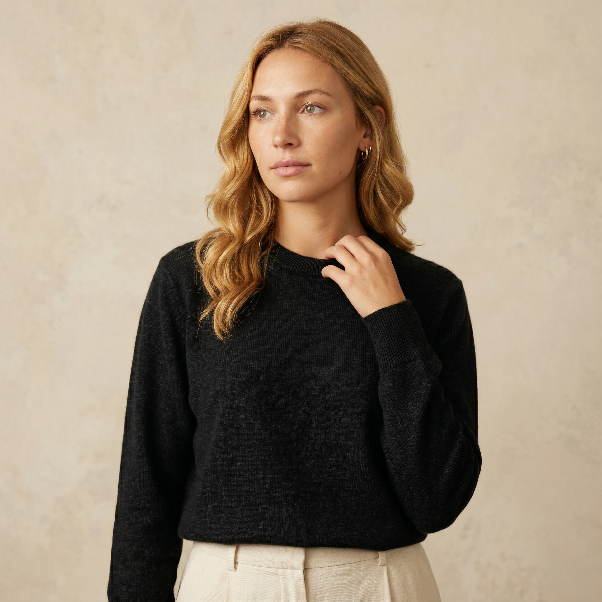 Women's Cashmere Crewneck Sweater - Original