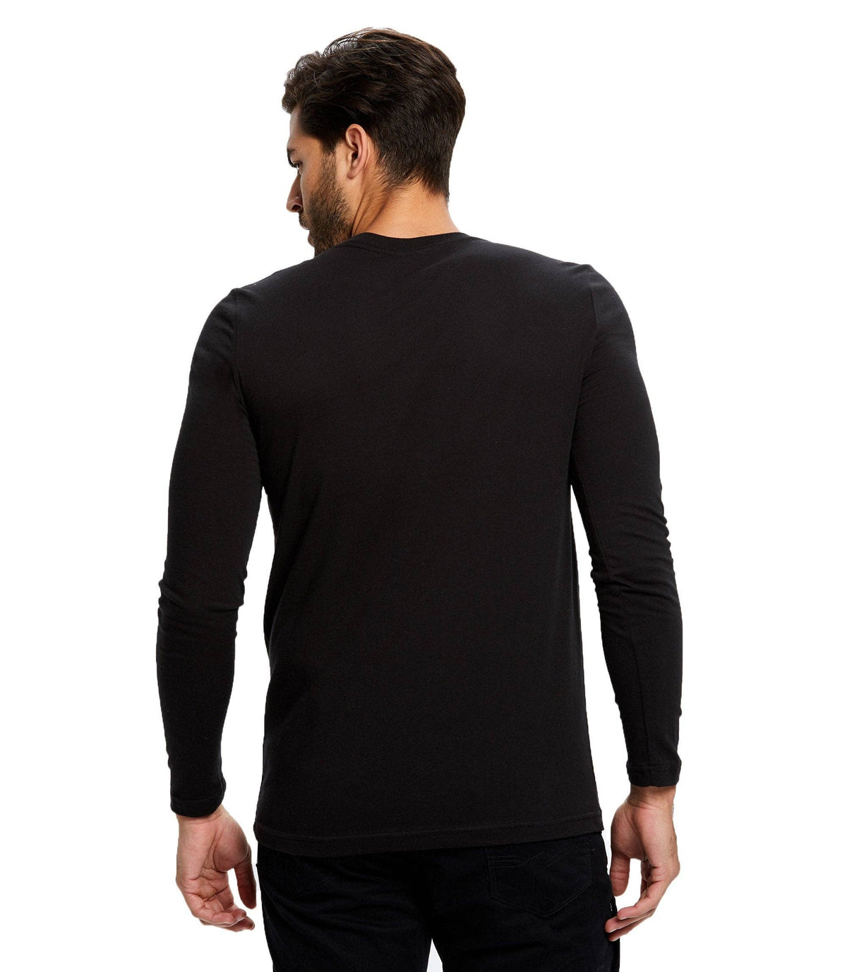 Men's Organic Cotton Long Sleeve Crew
