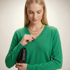 Women's Cashmere V-Neck Sweater - Original