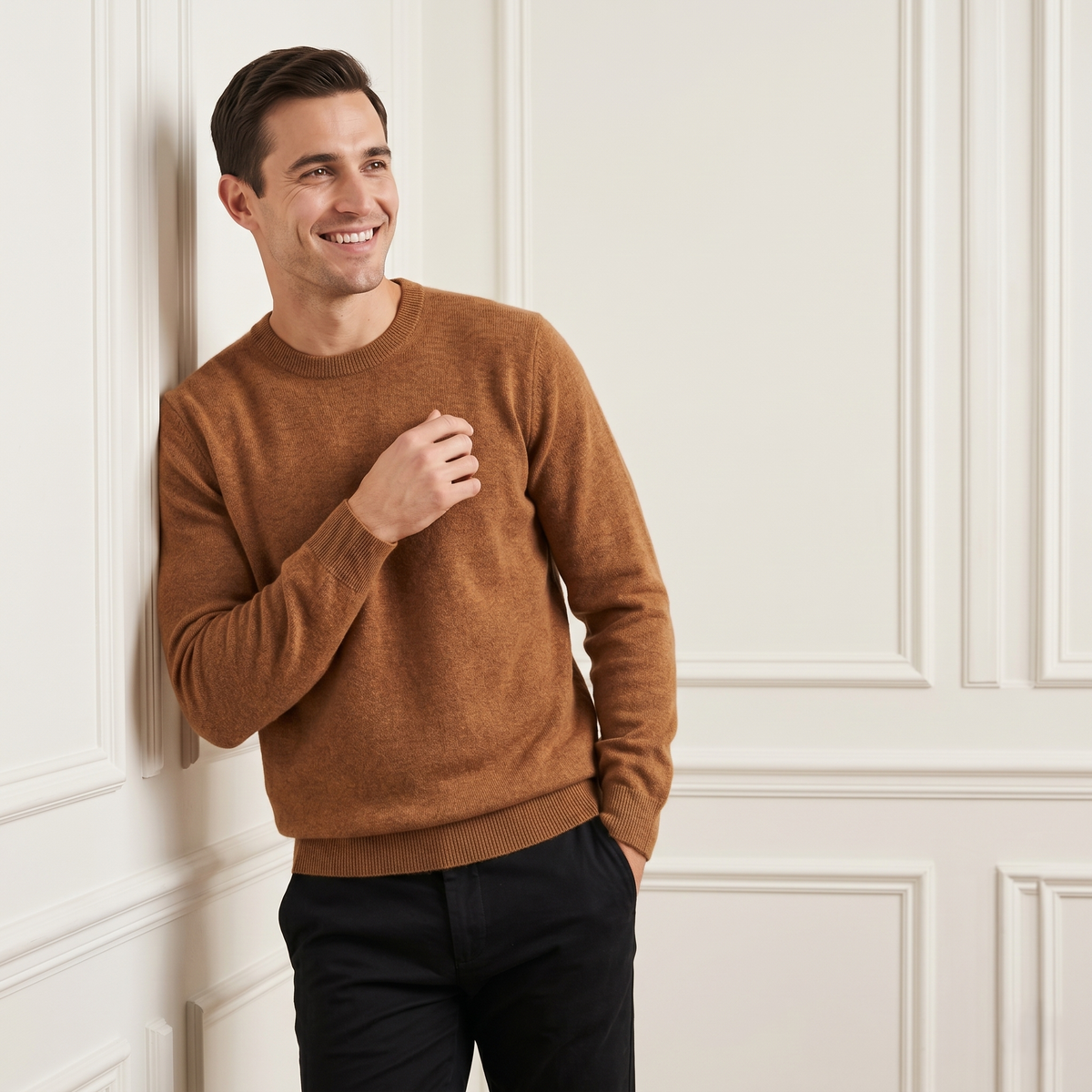 Men's Cashmere Crewneck Sweater - Original