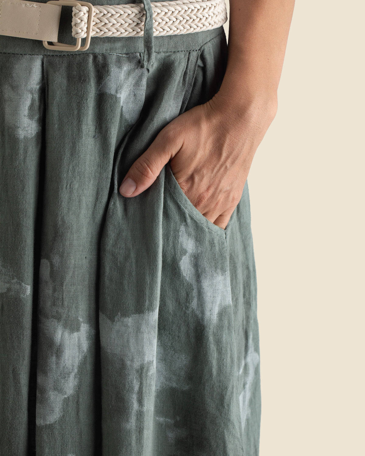 Mirage Linen Skirt