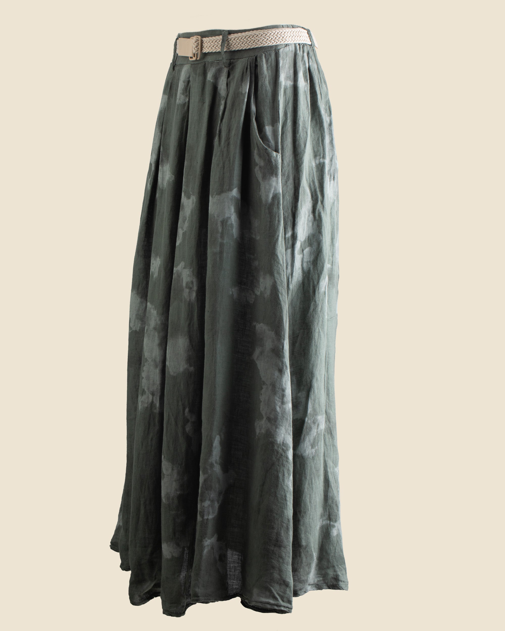 Mirage Linen Skirt