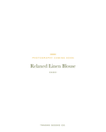 Women's khaki linen blouse — The Everyday Linen Blouse