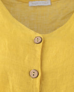 Meadowsweet Linen Blouse