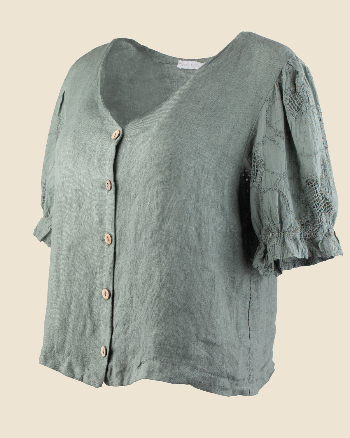 Meadowsweet Linen Blouse
