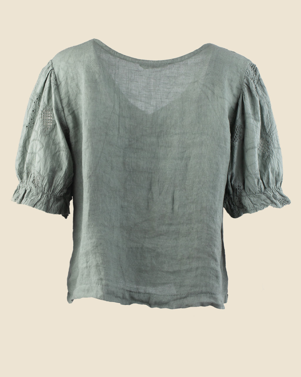 Meadowsweet Linen Blouse