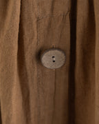 Belted Linen Skirt
