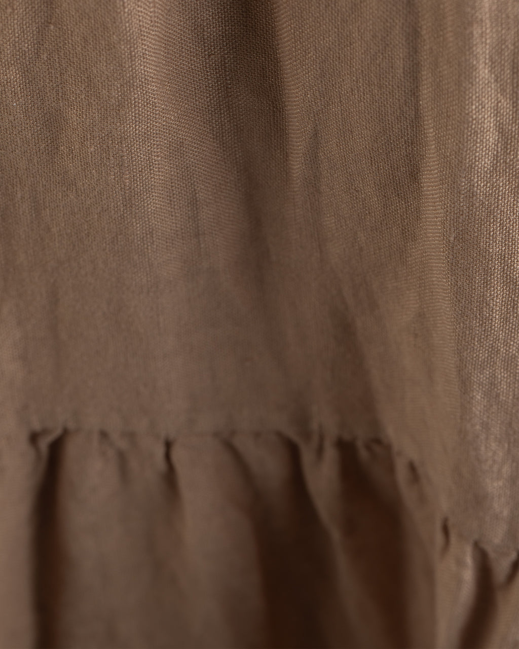 Tiered Linen Skirt
