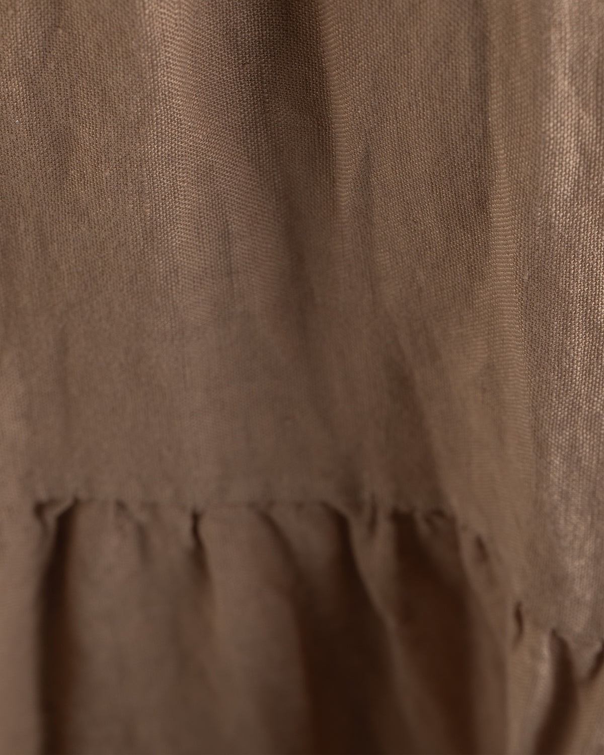 Tiered Linen Skirt