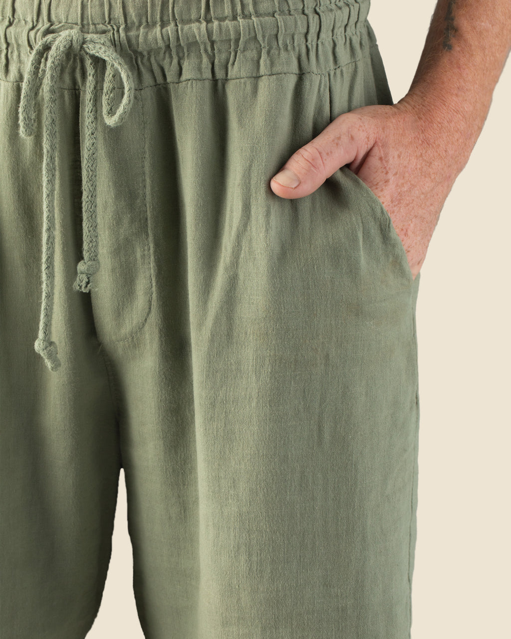 Men's Linen Short