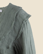 Romantic Linen Blouse