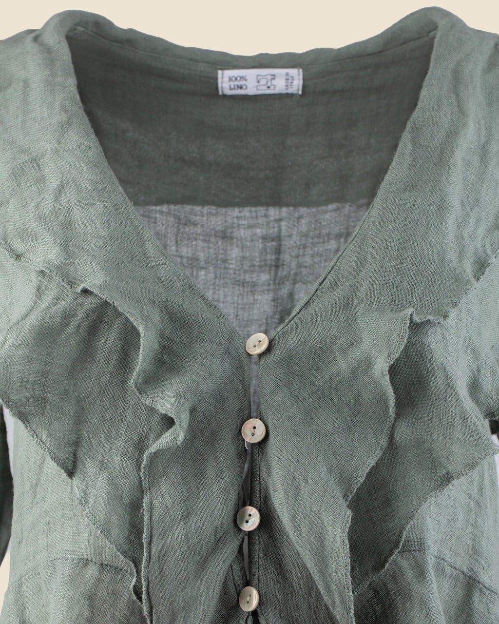 Romantic Linen Blouse