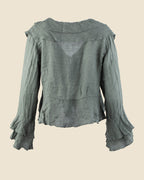 Romantic Linen Blouse