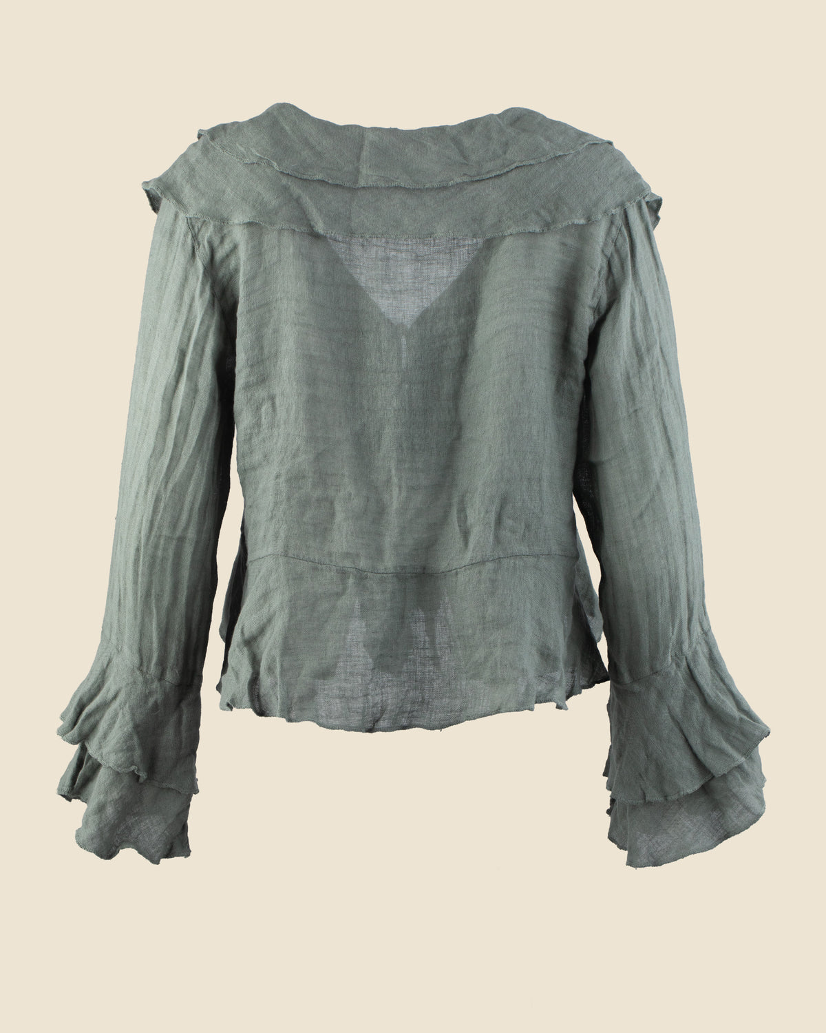 Romantic Linen Blouse