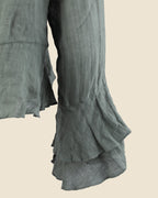 Romantic Linen Blouse