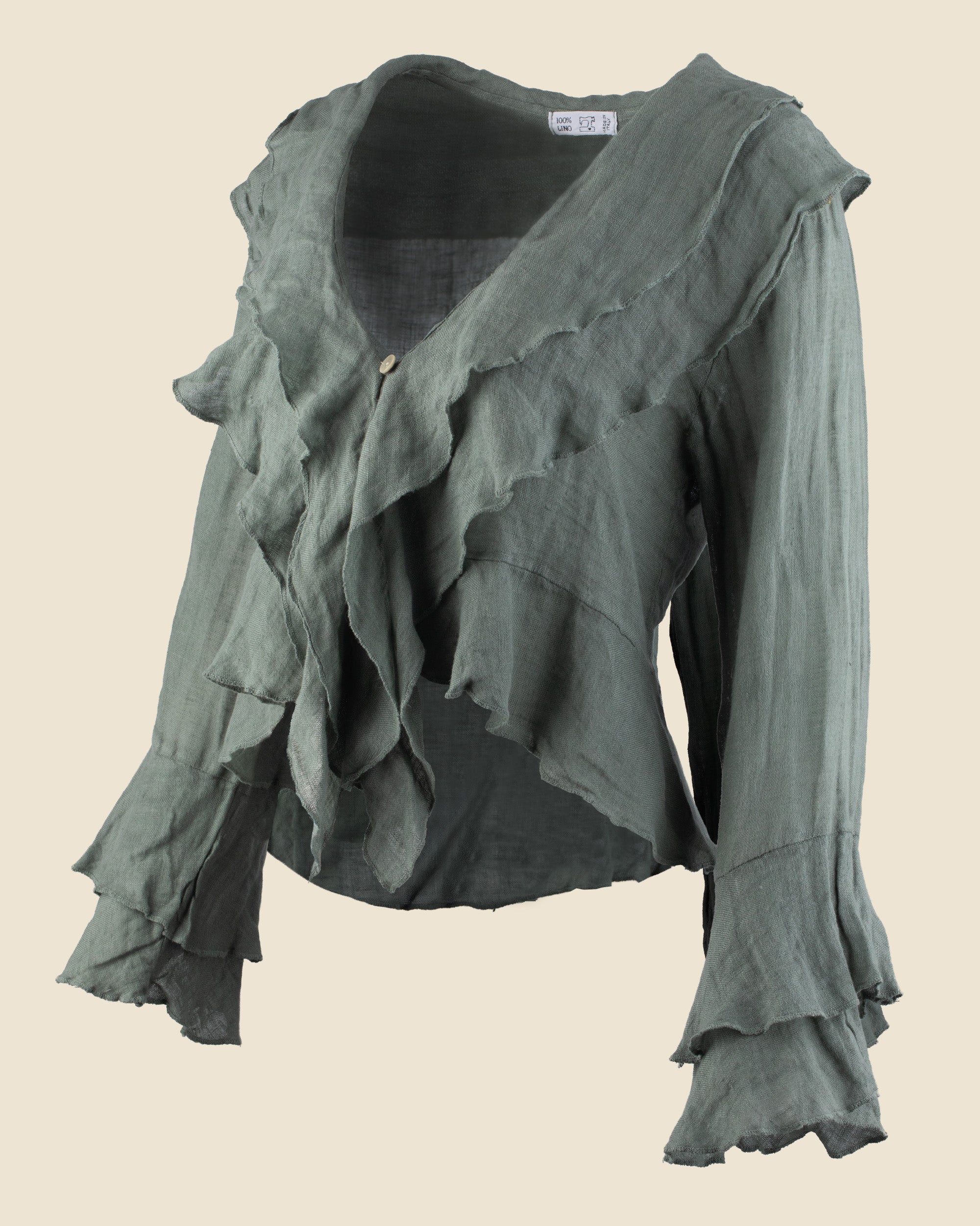 Romantic Linen Blouse