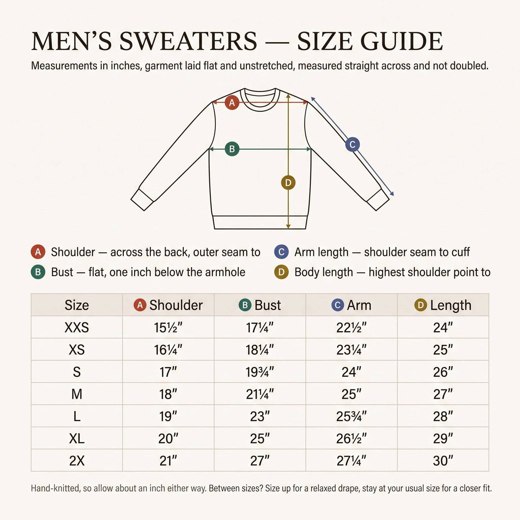 Men's Undyed Cashmere Crewneck Sweater - Executive