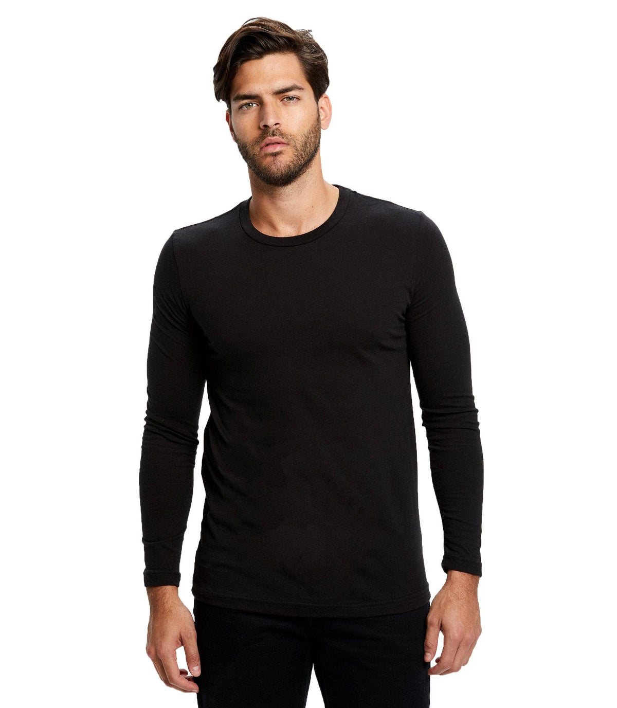 Men's Organic Cotton Long Sleeve Crew