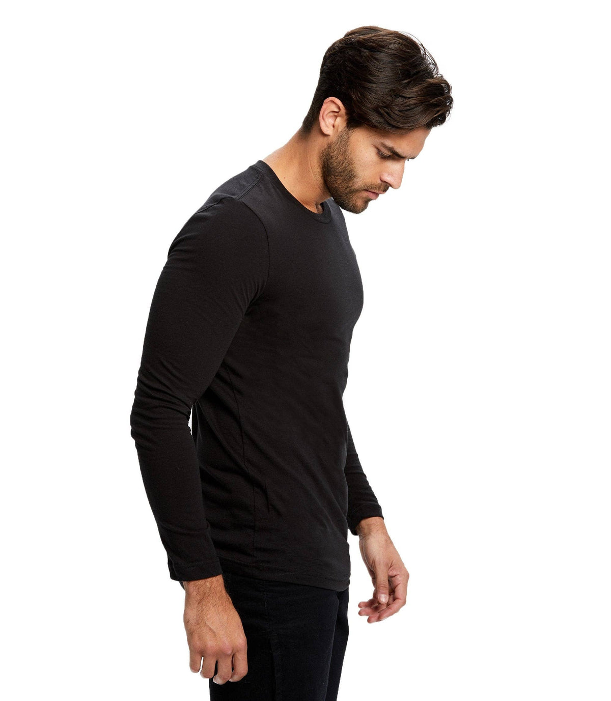 Men's Organic Cotton Long Sleeve Crew