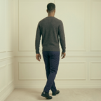Men's Undyed Cashmere Crewneck Sweater - Executive