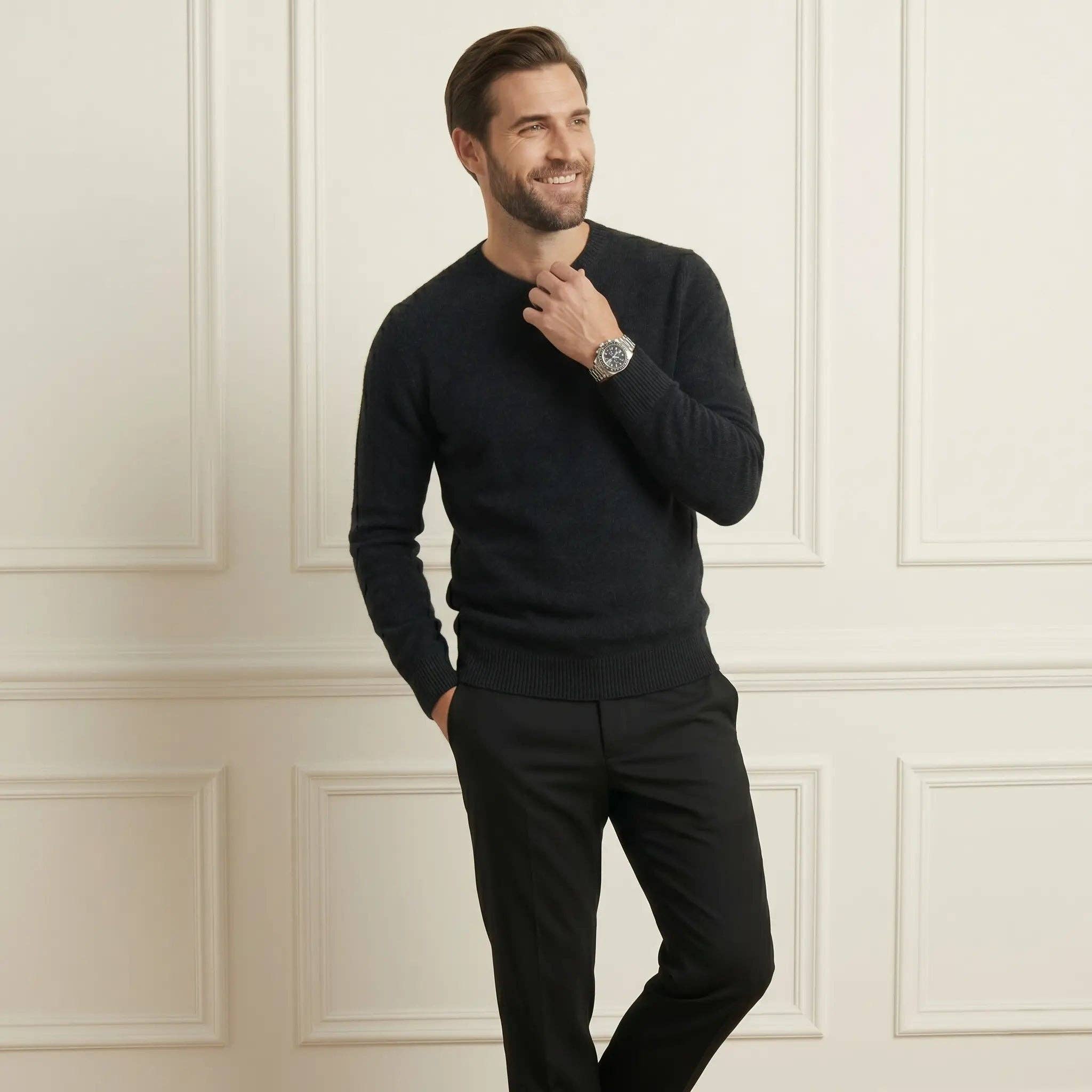 Men's Cashmere Crewneck Sweater - Original