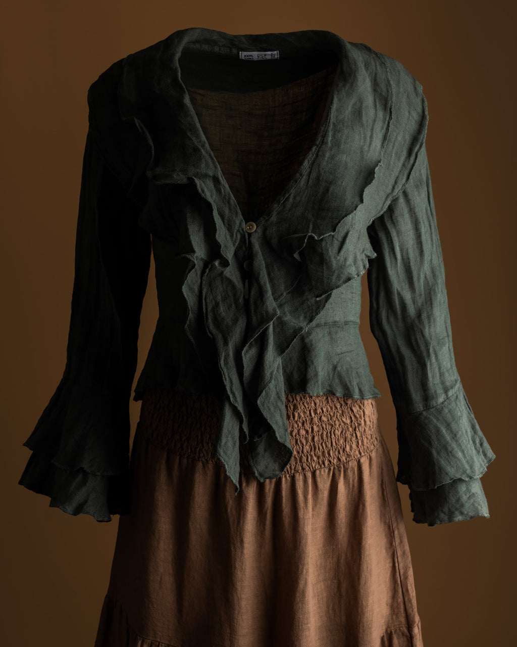 Romantic Linen Blouse